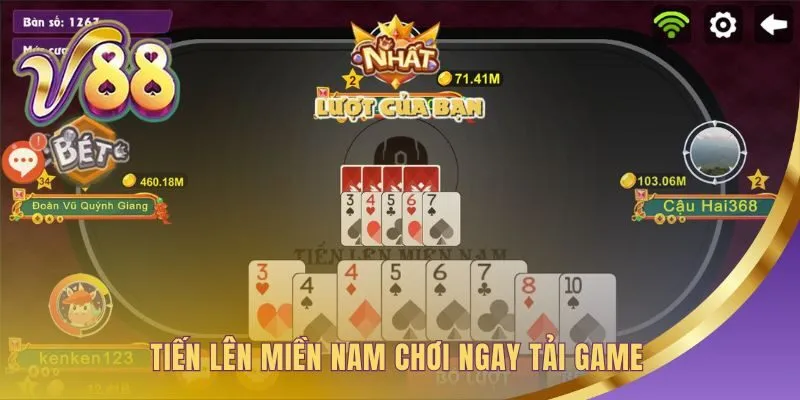 Chơi Tiến lên miền Nam trực tuyến hoặc tải game về điện thoại